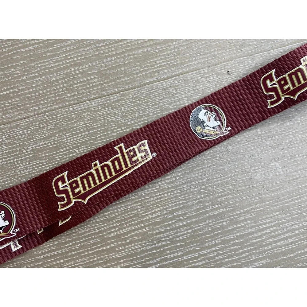 Florida State Seminoles FSU Noles Officially Licensed NCAA Lanyard Keychains NWT